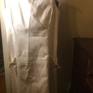 Laundry By Shelli Segal, Dress size  10 ,White.